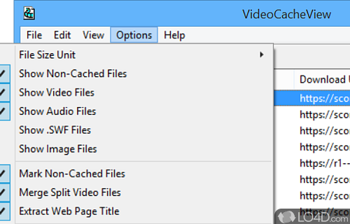 Lightweight and easy to use - Screenshot of VideoCacheView