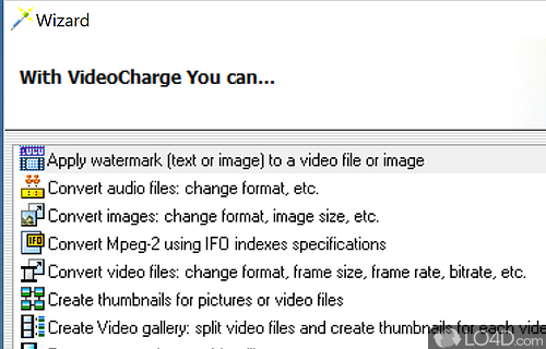 VideoCharge screenshot