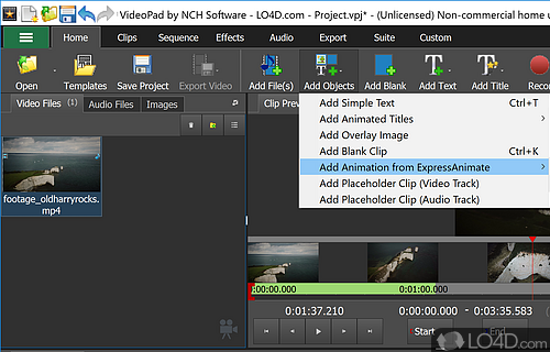 download the new version for ios NCH VideoPad Video Editor Pro 13.77