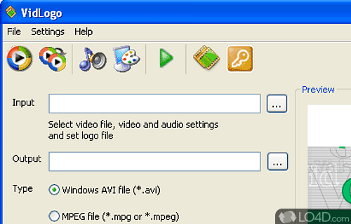 Screenshot of VidLogo - Personalize your vide files with ease