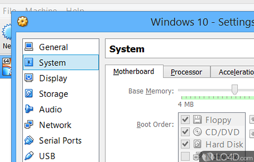 Install different operating systems and test apps on a single Windows PC - Screenshot of VirtualBox