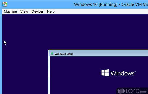 Run different operating systems - Screenshot of VirtualBox