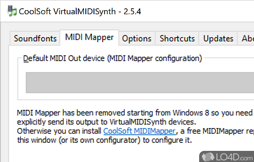 Virtual deals midi synth