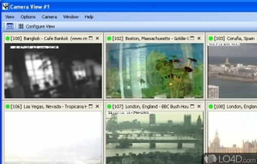 Screenshot of Visual Hindsight Home Edition - Professional-Grade Remote Network Camera Surveillance