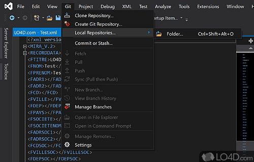 Free - Screenshot of Visual Studio 2019