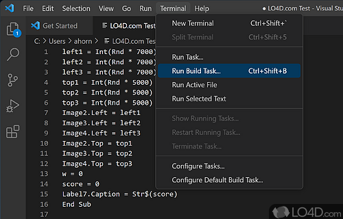 Lightweight program, reliable programming tools - Screenshot of Visual Studio Code