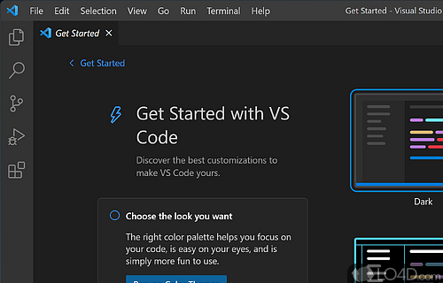 Powerful tool for code compiling, plus building - Screenshot of Visual Studio Code
