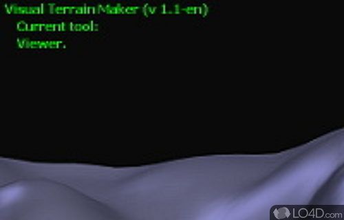 Screenshot of Visual Terrain Maker - User interface
