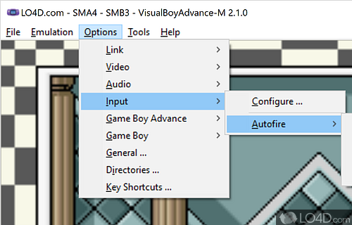 Emulate any game - Screenshot of VisualBoyAdvance-M