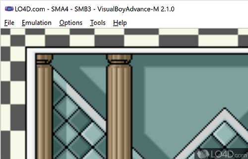 VBA-M Emulator for GBA on Windows