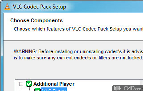 VLC Codec Pack Screenshot