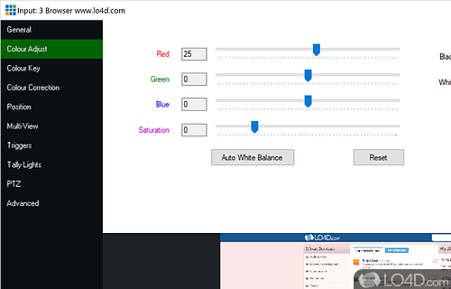 Video production software - Screenshot of vMix