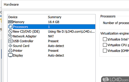 4K UHD resolution - Screenshot of VMware Workstation Player
