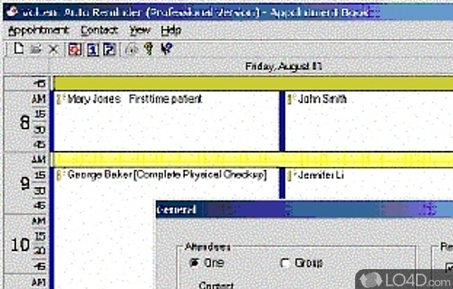 Screenshot of Voicent AutoReminder - Calendar / scheduler with automatic phone reminders