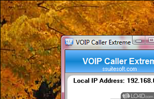 Screenshot of VOIP Caller Extreme - Make voice calls over the Internet using this app that can help you communicate with friends in the same LAN