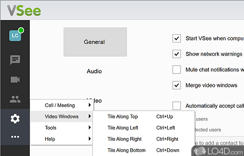 Software for professional video conference - Screenshot of VSee