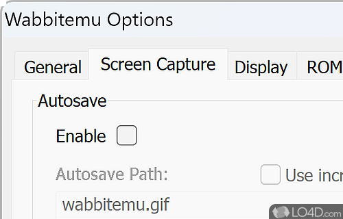 Handy graphing calculator emulator and debugger - Screenshot of Wabbitemu