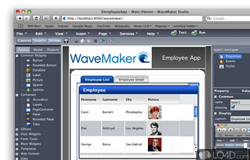 Screenshot of WaveMaker - Develop web apps with ease