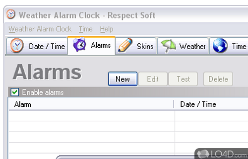 Weather Clock Screenshot