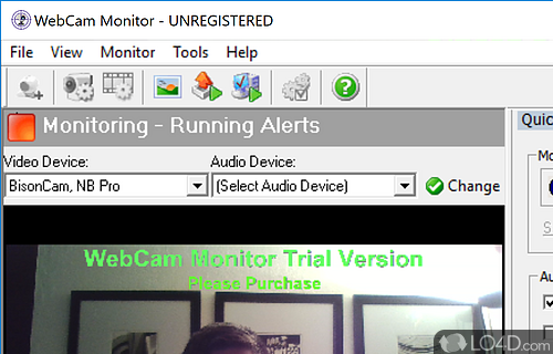 WebCam Monitor Screenshot