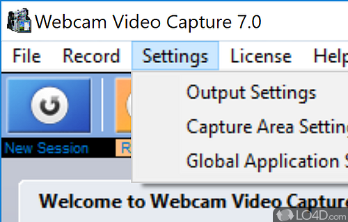 Webcam Video Capture screenshot