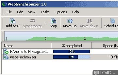 WebSynchronizer Screenshot