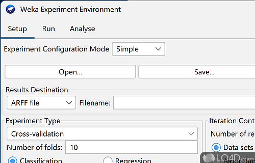 Java Runtime Environment - Screenshot of Weka