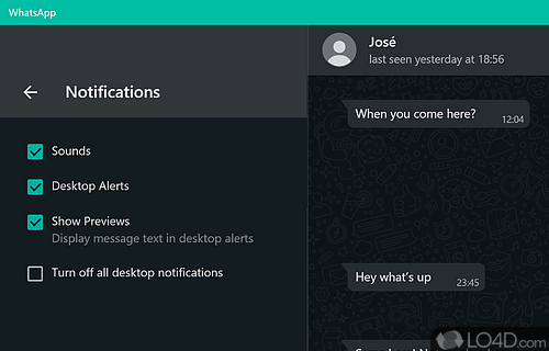 Reliable instant messaging application with several handy features - Screenshot of WhatsApp for PC