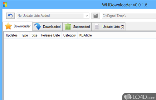 WHDownloader Screenshot