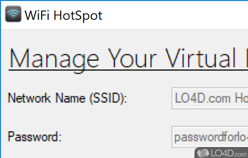 WiFi HotSpot Screenshot