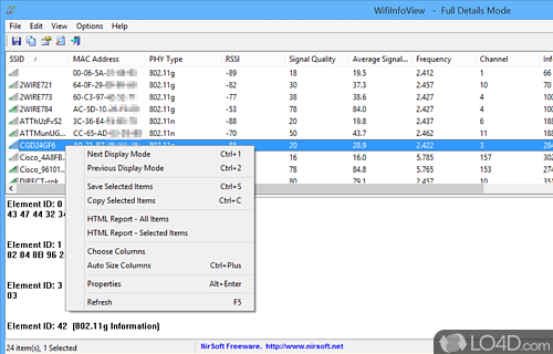 WifiInfoView 2.91 downloading