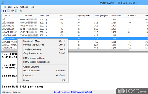 WifiInfoView 2.91 instal the last version for apple