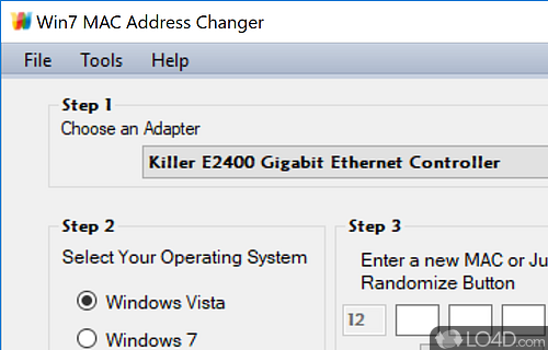 mac changer for windows 7