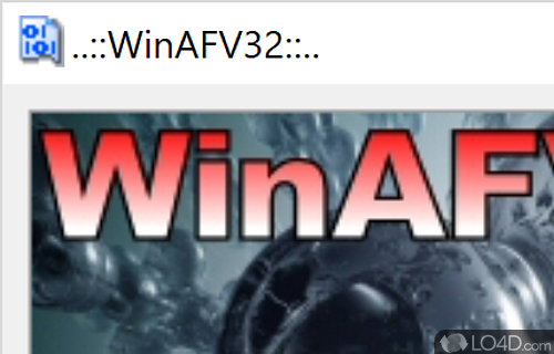 WinAFV32 Screenshot