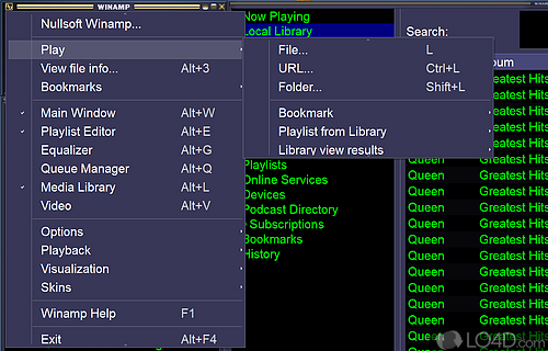 Winamp Screenshot