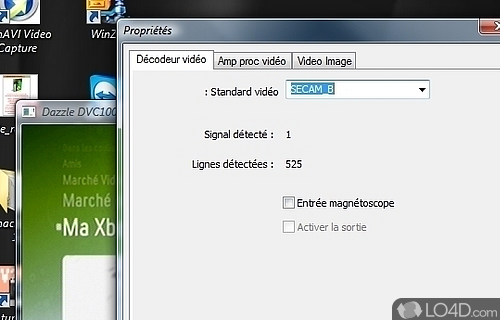 Screenshot of WinAVI Video Capture - Complete solution for TV, DV and webcam recording, viewing and burning