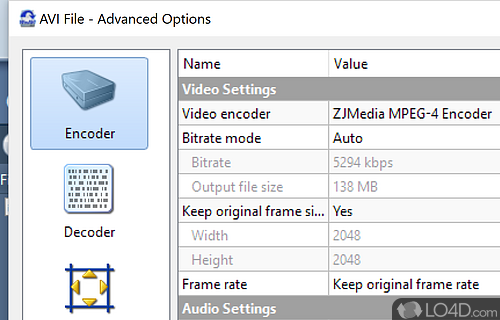 WinAVI Video Converter screenshot