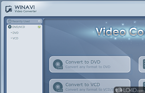Convert AVI videos to MPEG, AVI to VCD, AVI to DivX, AVI to DVD, MOV to AVI - Screenshot of WinAVI Video Converter