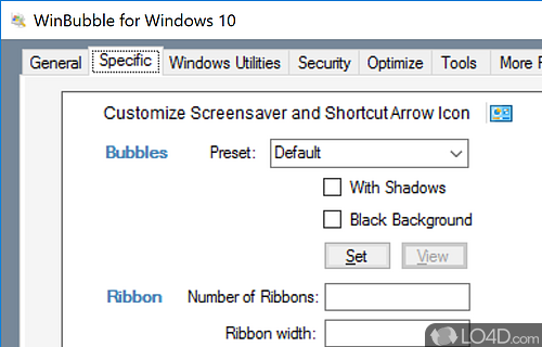 WinBubble for Windows 10 Screenshot