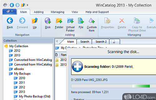 WinCatalog Screenshot