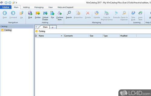 WinCatalog Screenshot
