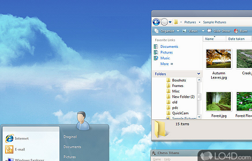 Screenshot of WindowBlinds - Change the look of system and customize the desktop appearance by modifying the style of windows