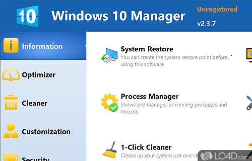 download the last version for windows Windows 10 Manager 3.8.2