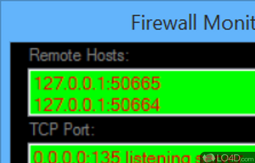 Clean and intuitive appearance - Screenshot of Windows Firewall Console