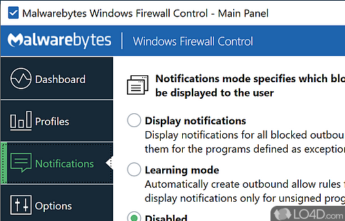 A Free Security program for Windows - Screenshot of Windows Firewall Control