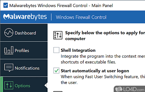 Managing Windows Firewall is now easier than ever Program Overview - Screenshot of Windows Firewall Control