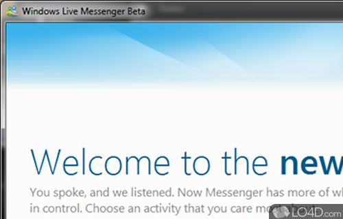 Screenshot of Windows Live Updater - User interface