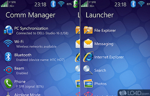 Windows Phone Device Manager Screenshot