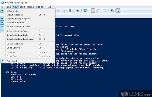 Perform command line operations - Screenshot of Windows PowerShell