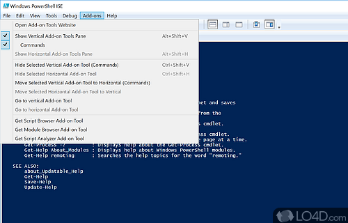 Task automation and configuration management framework from Microsoft - Screenshot of Windows PowerShell